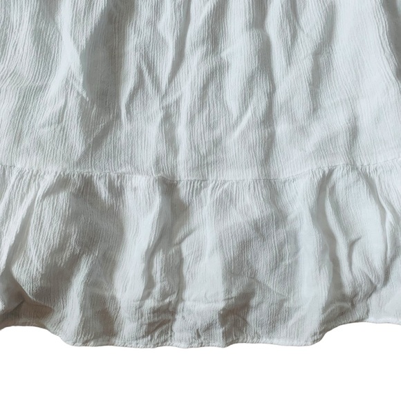 Woolworths White tiered flowy adjustable spaghetti strap size 18 - Picture 6 of 6